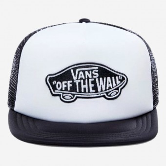 CAP VANS PATCH TRU PR/BRANCO