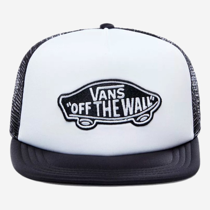 CAP VANS PATCH TRU PR/BRANCO