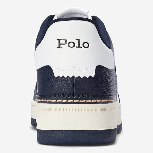 TENIS POLO RALPH LAUREN MASTERS BR/AZUL ESCURO