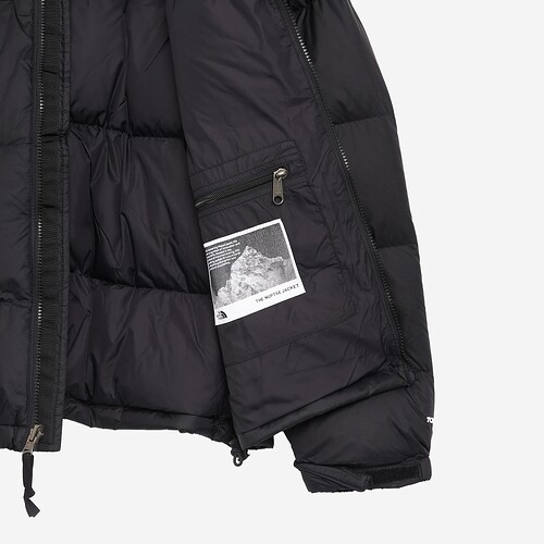 CASACO THE NORTH FACE 1996 RETRO NUPTSE PRETO