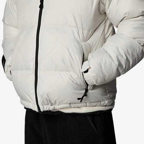 CASACO THE NORTH FACE 96 NUPTSE BR/PRETO