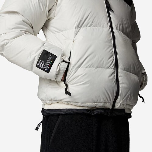 CASACO THE NORTH FACE 96 NUPTSE BR/PRETO