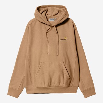 SWEAT CARHARTT AMERICAN SCRIPT  BEGE/AMARELO