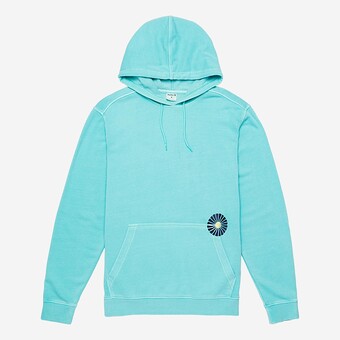 SWEAT HURLEY LIGHTWEIGHT TERRY AZUL CLARO