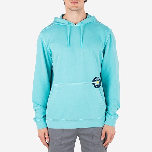 SWEAT HURLEY LIGHTWEIGHT TERRY AZUL CLARO