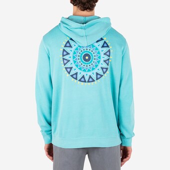 SWEAT HURLEY LIGHTWEIGHT TERRY AZUL CLARO