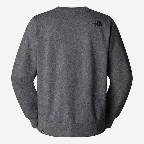 SWEAT THE NORTH FACE SIMPLE DOME CREW CINZA ESCURO