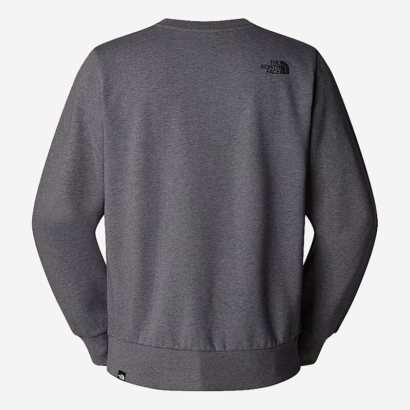 SWEAT THE NORTH FACE SIMPLE DOME CREW CINZA ESCURO