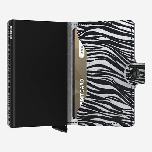 CARTEIRA SECRID M PR/BRANCO