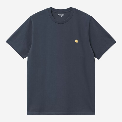 T-SHIRT CARHARTT CHASE  - AZUL