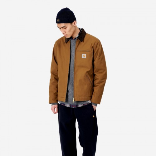 CASACO CARHARTT WIP DETROIT CAMEL