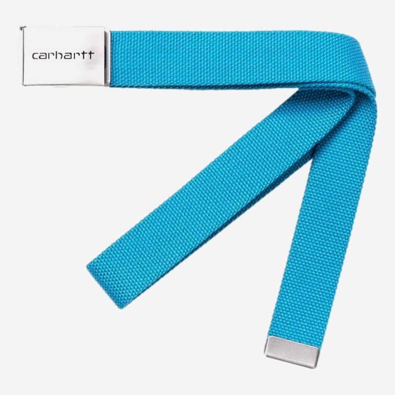 CINTO CARHARTT WIP CLIP BELT AZUL CLARO