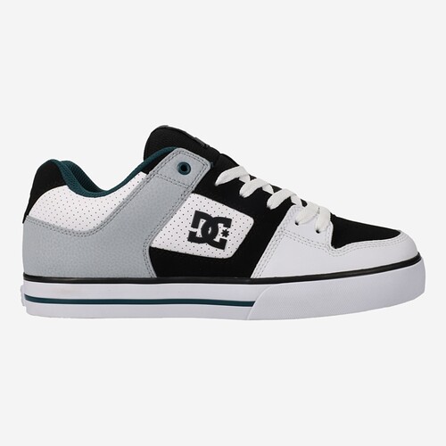 TENIS DC PURE - BR/PRETO/CINZA