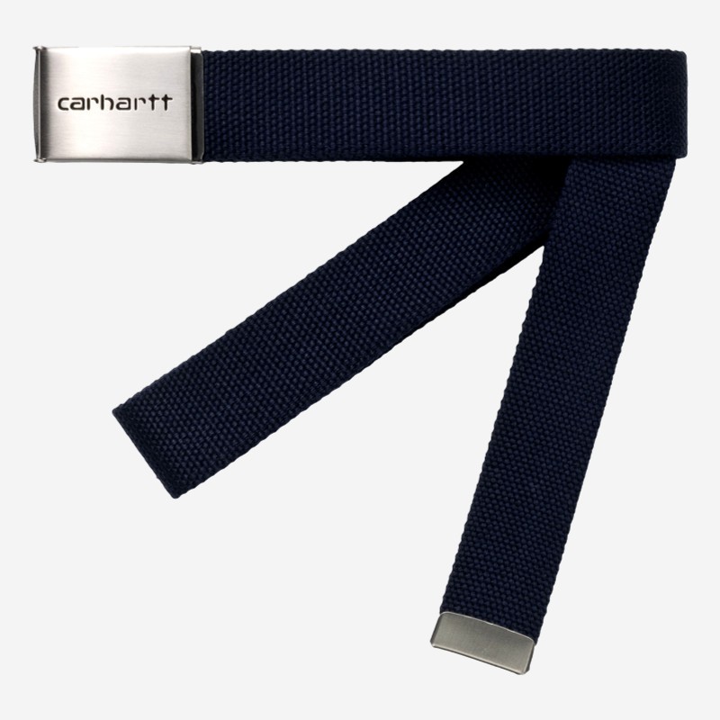 CINTO CARHARTT WIP CLIP BELT AZUL ESCURO