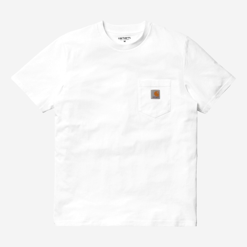 T-SHIRT CARHARTT WIP POCKET BRANCO