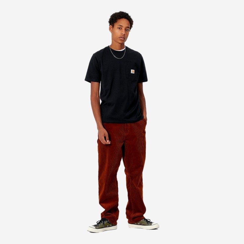 T-SHIRT CARHARTT WIP POCKET PRETO