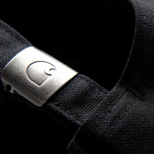 CAP CARHARTT WIP CANVAS SCRIPT PRETO