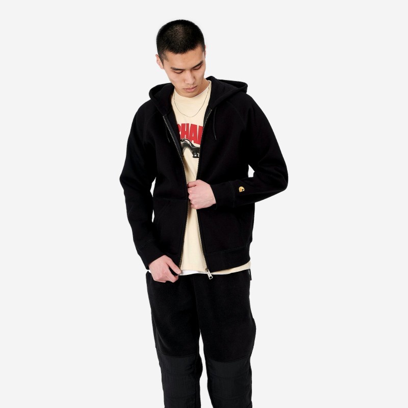 CASACO CARHARTT WIP CHASE PRETO