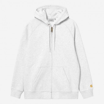 CASACO CARHARTT WIP CHASE CINZA CLARO