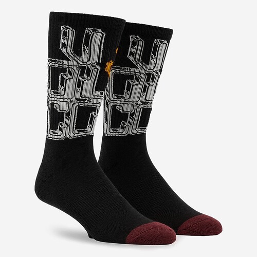 MEIAS VOLCOM CALLUM - PRETO