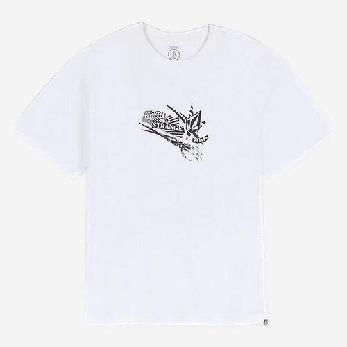 T-SHIRT VOLCOM KUT - BRANCO