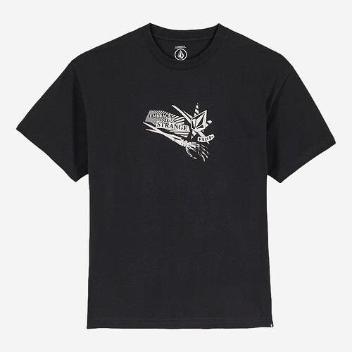 T-SHIRT VOLCOM KUT - PRETO