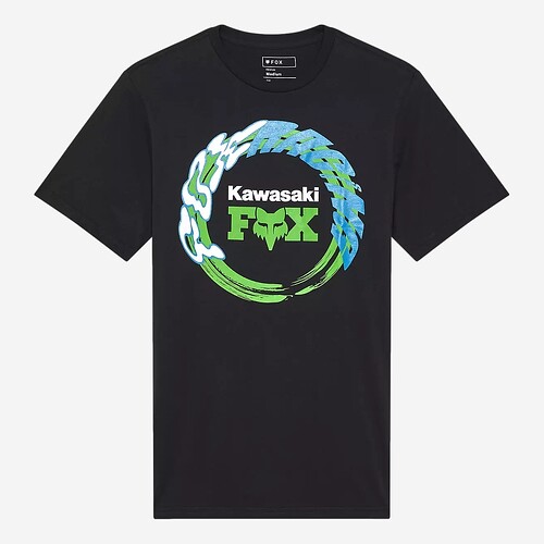 T-SHIRT FOX KAWI - PRETO