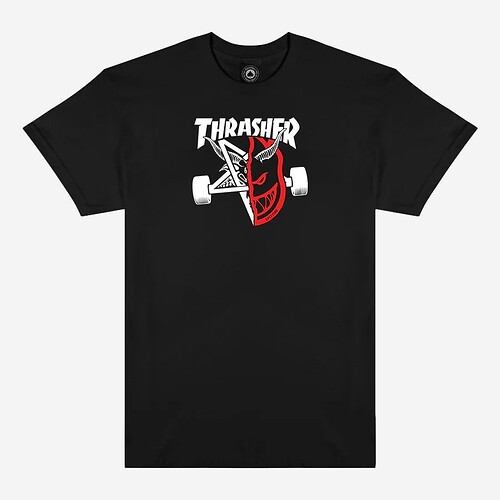 T-SHIRT THRASHER X SPITFIRE...