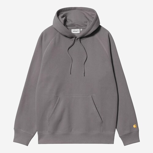 SWEAT CARHARTT CHASE  - CINZA