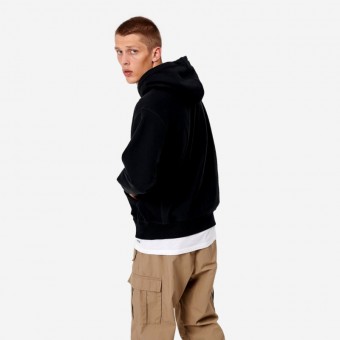 SWEAT CARHARTT WIP AMERICAN SCRIPT PRETO