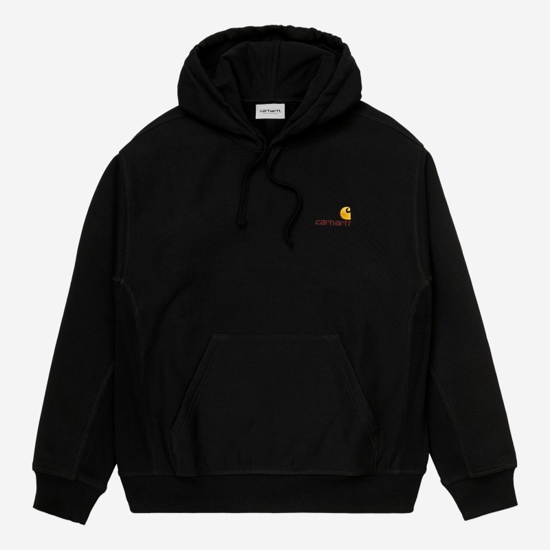 SWEAT CARHARTT WIP AMERICAN SCRIPT PRETO