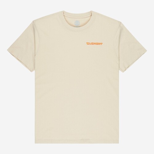 T-SHIRT ELEMENT FORTUNE - BEGE