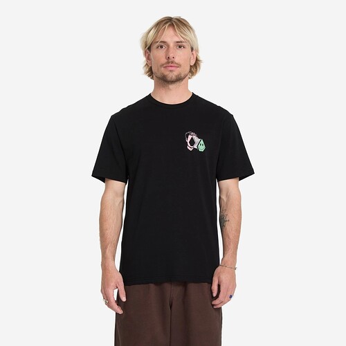 T-SHIRT VOLCOM AURA - PRETO