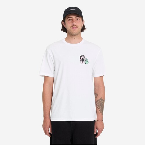 T-SHIRT VOLCOM AURA - BRANCO