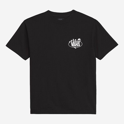 T-SHIRT VANS SHOW OFF - PRETO