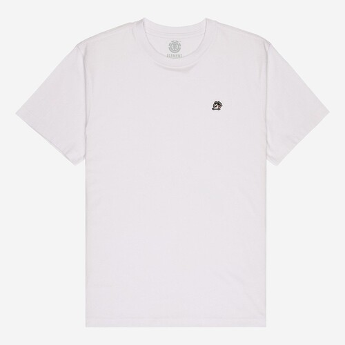 T-SHIRT ELEMENT PIZZA - BRANCO