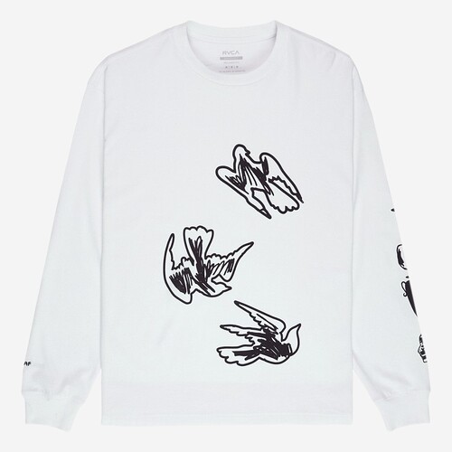 L/SLEEVE RVCA AF BIRDS -...
