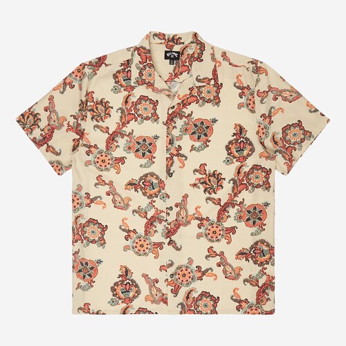 CAMISA BILLABONG VACAY - BEGE
