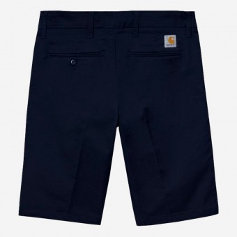 CALÇÕES CARHARTT WIP SID AZUL ESCURO