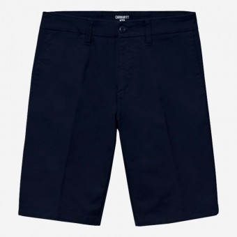 CALÇÕES CARHARTT WIP SID AZUL ESCURO