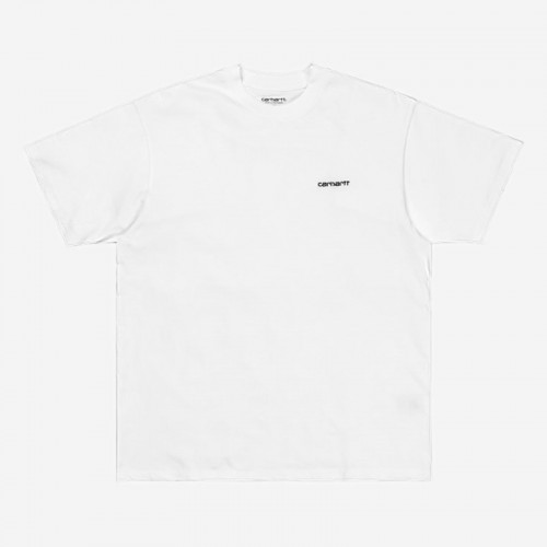 T-SHIRT CARHARTT WIP SCRIPT EMBROIDERY BRANCO
