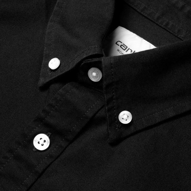 CAMISA CARHARTT WIP MADISON PRETO