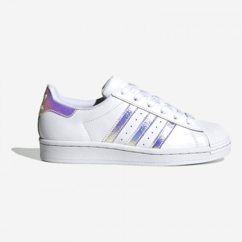 TENIS ADIDAS SUPERSTAR BR/PRATEADO