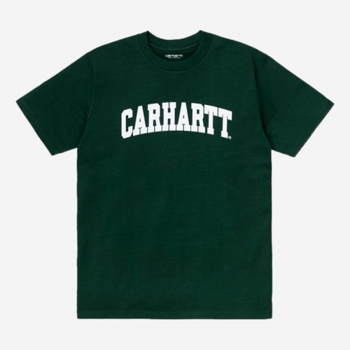 T-SHIRT CARHARTT WIP UNIVERSITY VERDE ESCURO