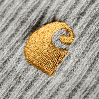 MEIAS CARHARTT WIP CHASE CINZA