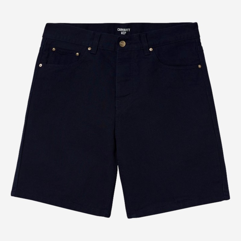 CALÇÕES CARHARTT WIP NEWEL AZUL ESCURO