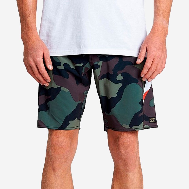 CALÇÕES BILLABONG AL METALICA VERDE