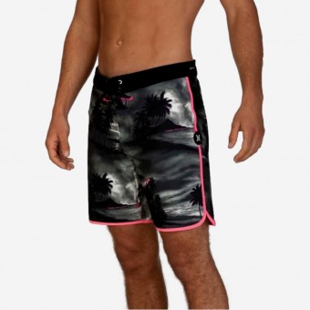 CALÇÕES HURLEY WAIKIKI PRETO