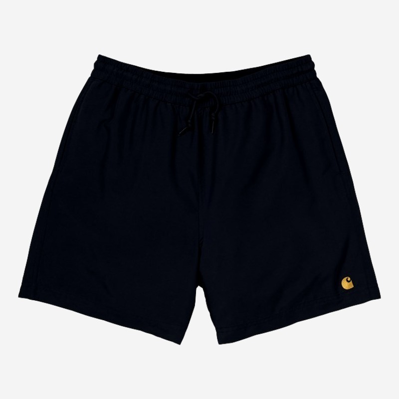 CALÇÕES CARHARTT WIP CHASE SWIM PRETO