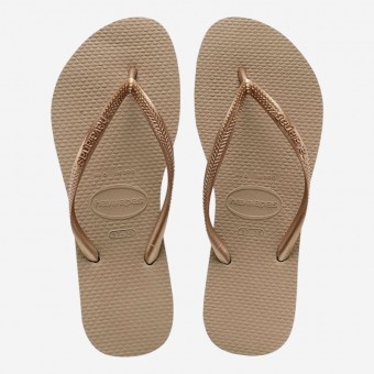 CHINELOS HAVAIANAS SLIM DOURADO